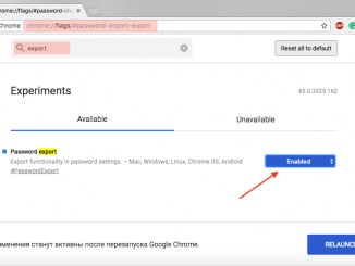 How to export and import stored passwords to Google Chrome